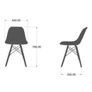 SILLA EAMES BLANCA