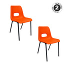 SILLA BERLIN NARANJA set de 2
