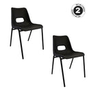SILLA BERLIN NEGRA set de 2