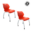 SILLA DUILIO ROJO CHERRY set de 2