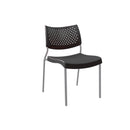 SILLA STEEL NEGRO/CHASIS GRIS set de 2