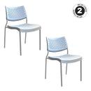 SILLA STEEL GRIS/CHASIS GRIS set de 2