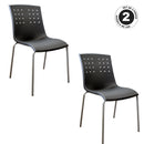 SILLA STILISSIMA NEGRA set de 2