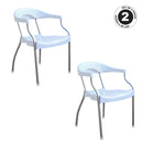 SILLA YEKA BLANCA set de 2